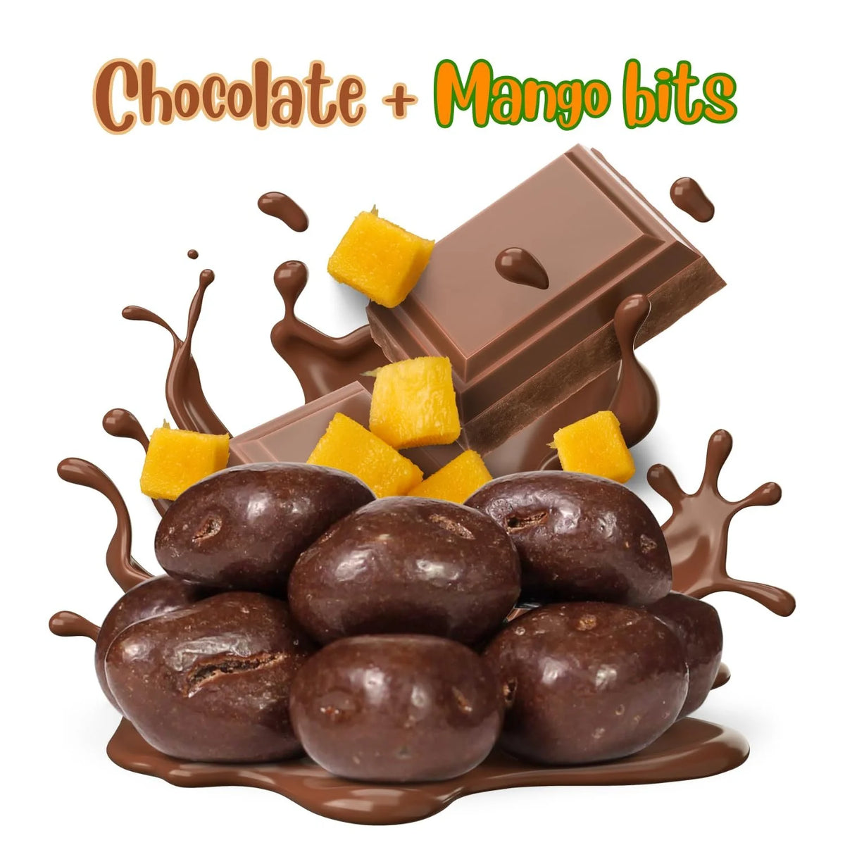 10 Lbs Milk Chocolate Covered Dried Mango I1861