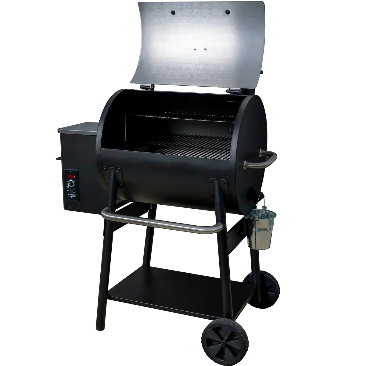 Wood Pellet Grill and Smoker Stainless Steel A714615