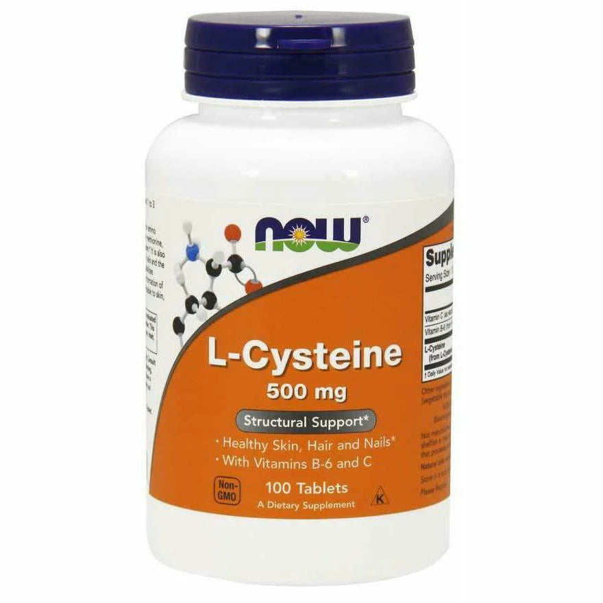 L-Cysteine 500 mg 100 tabs J828