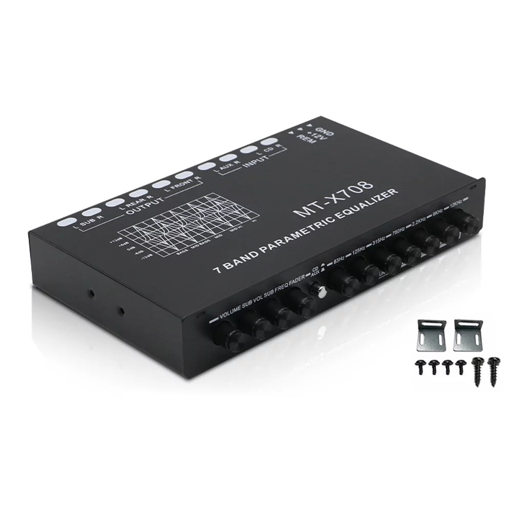 7 Band Car Audio Equalizer S505