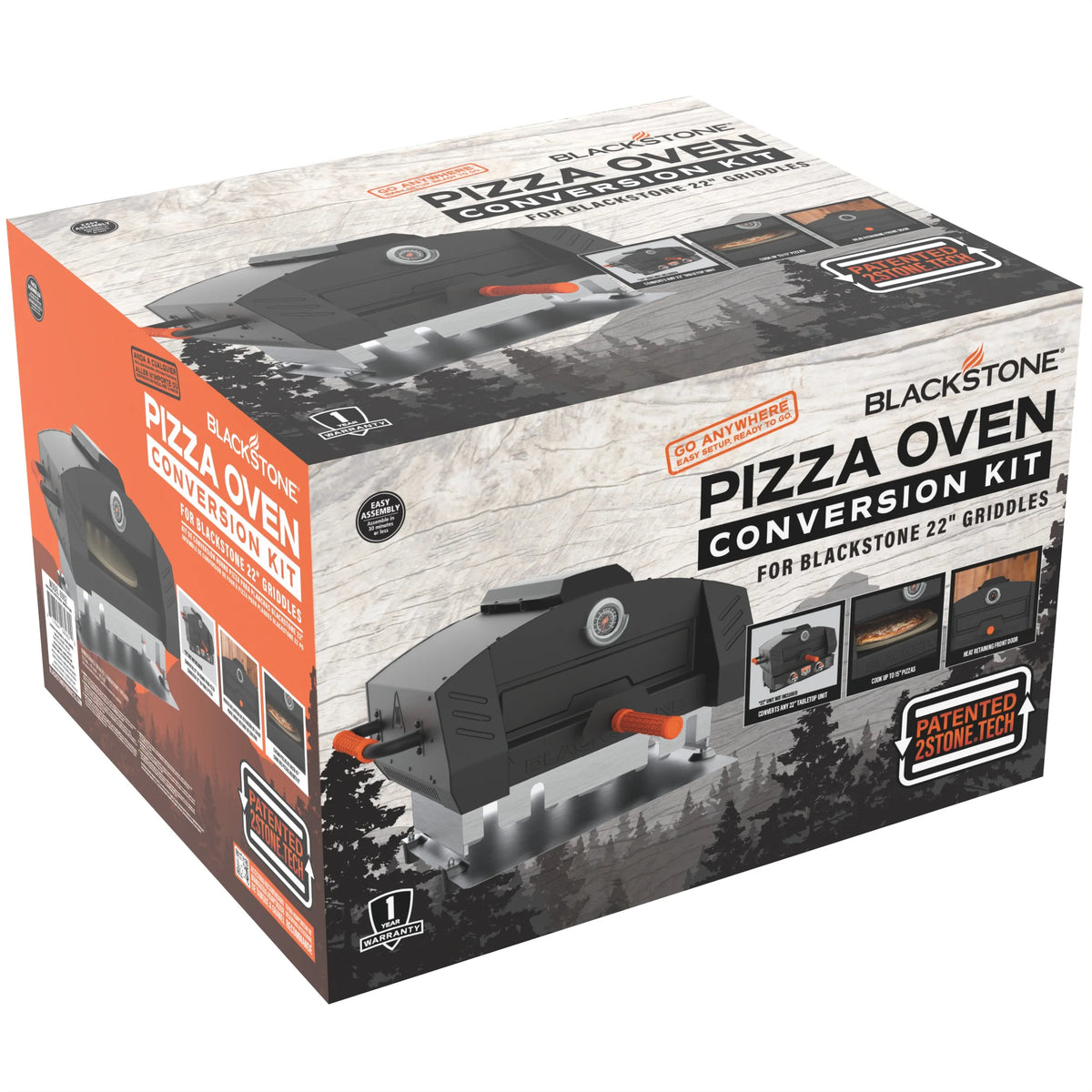 Pizza Oven Conversion Kit with 15 Cordierite Stone G369662
