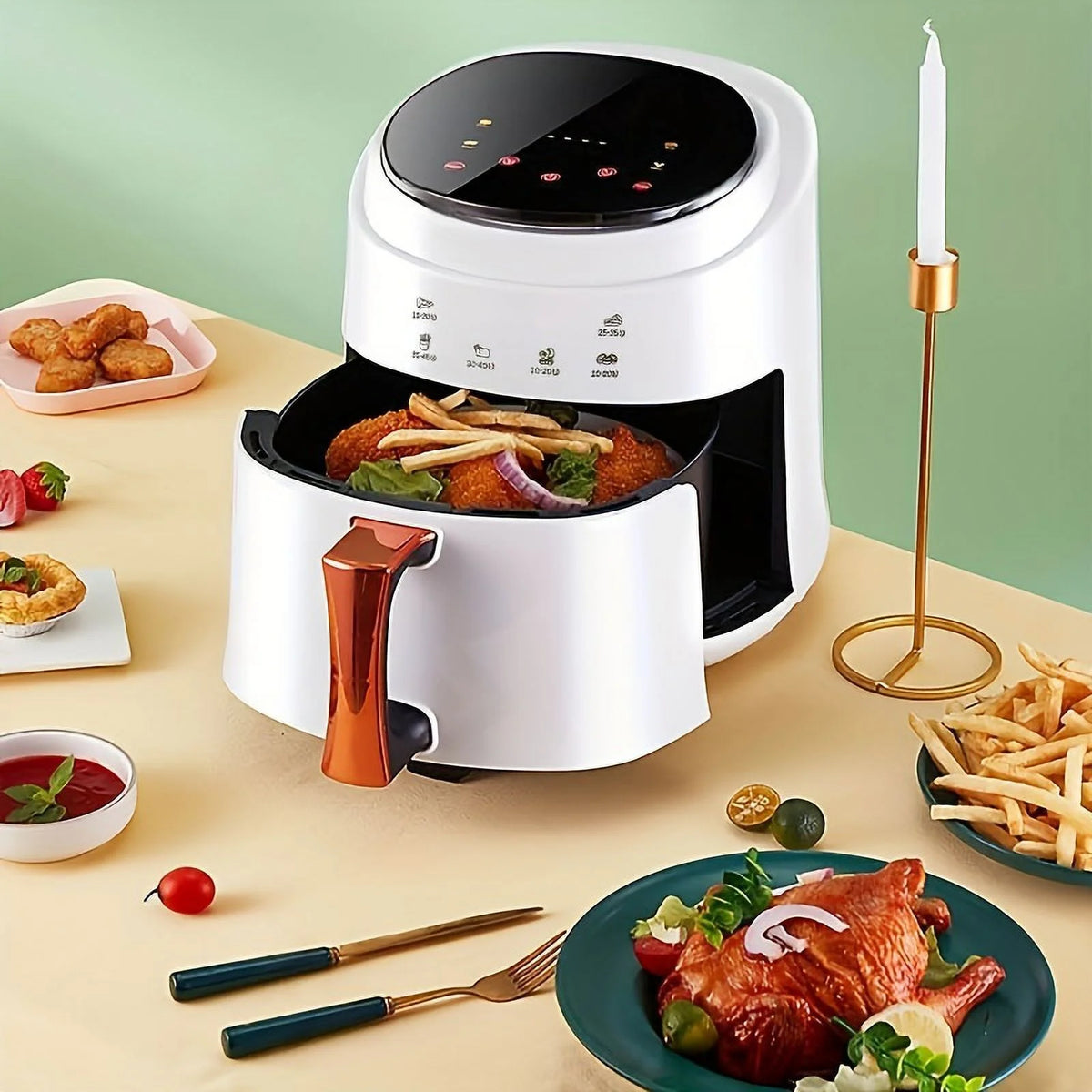 2 Gallons Electric Air Fryer O89290