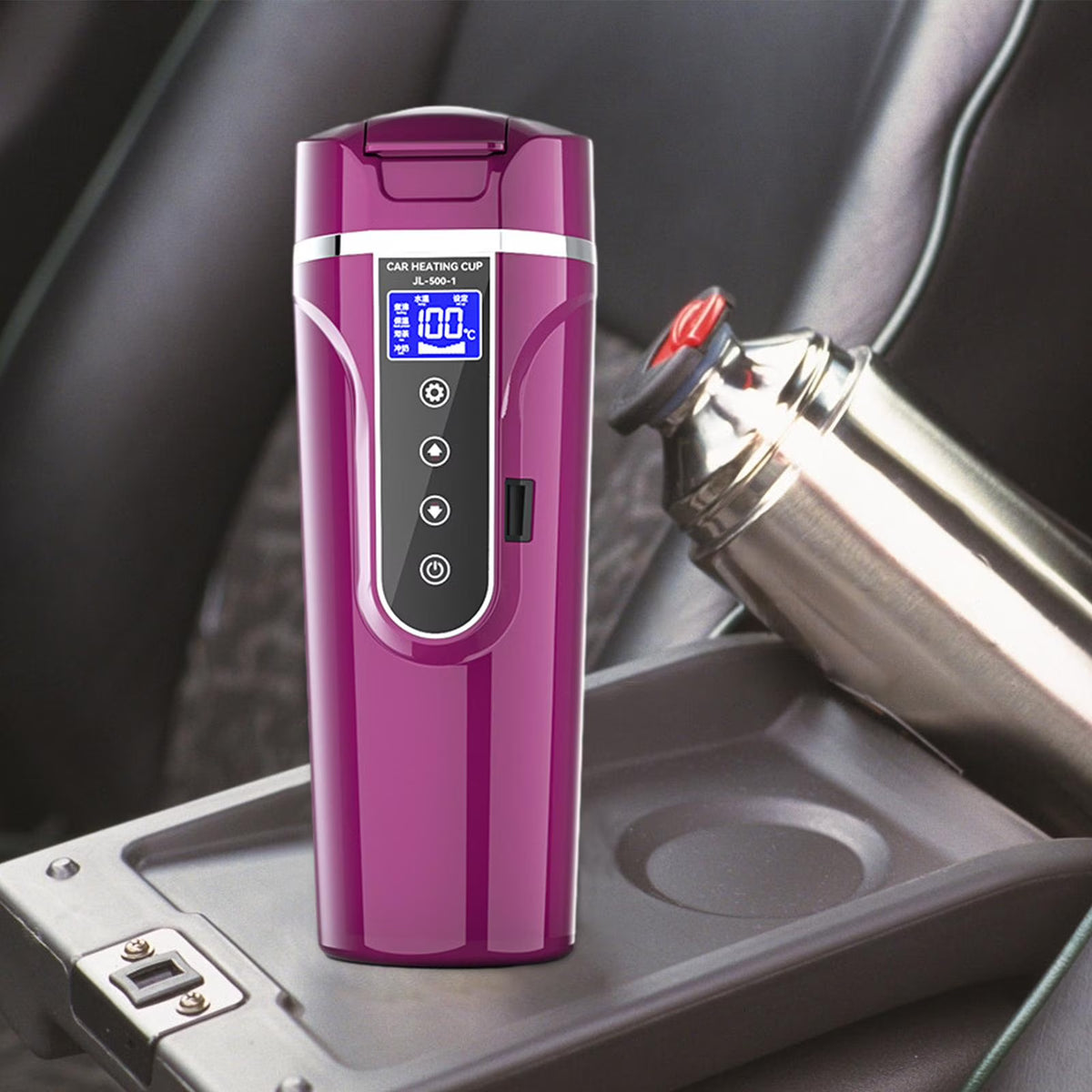 Car Kettle 12V 24V Stainless Steel Portable Hot Water Boiler D47979