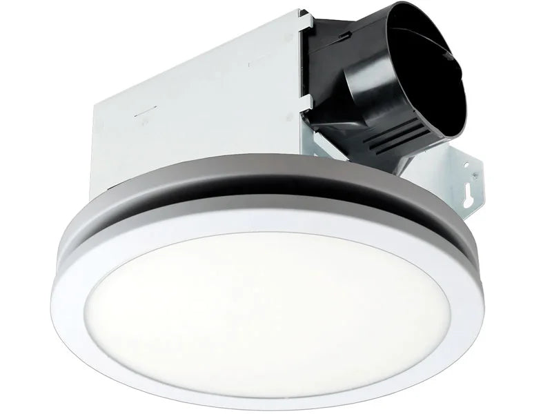 100 CFM Exhaust Bath Fan with Dimmable Edge-Lit LED Light H82899
