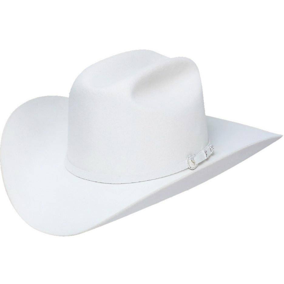 White Beaver Felt Cowboy Hat U906