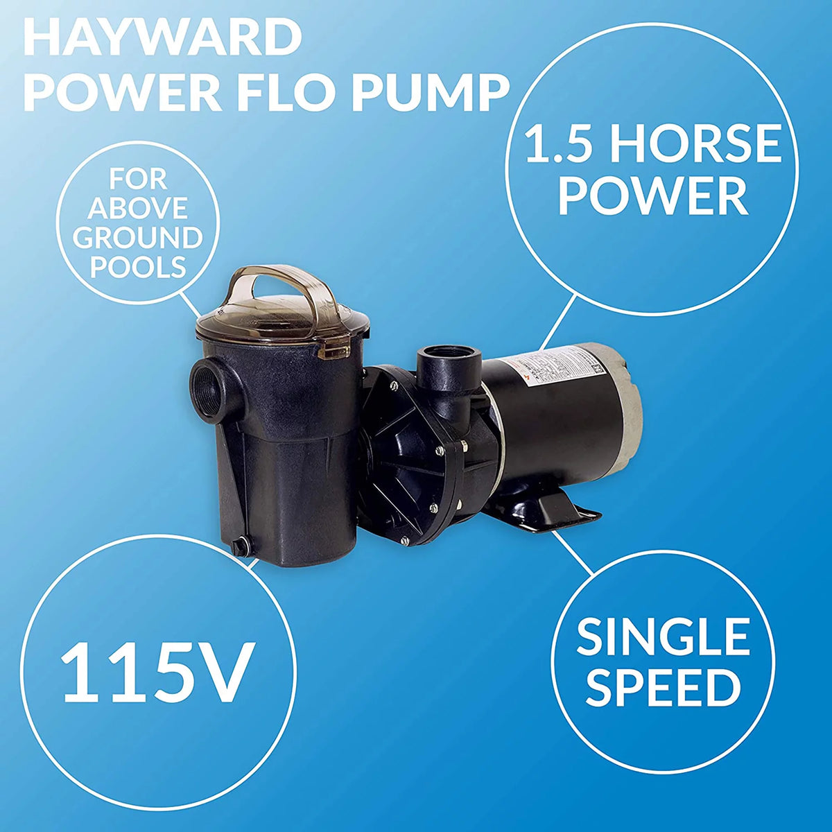1.5 HP Pool Pump J664639