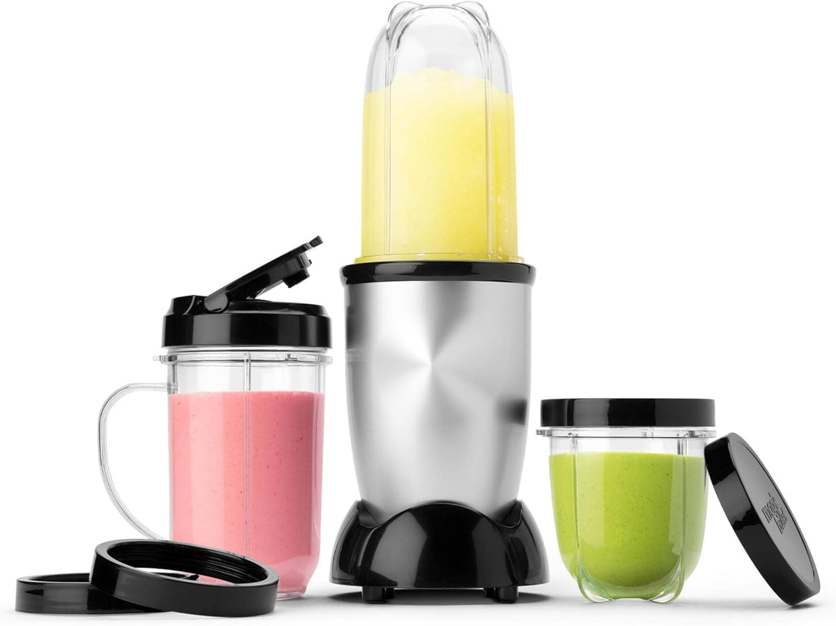 11 Piece Personal Blender Silver Black P41527