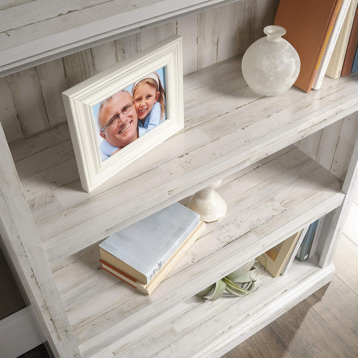 White Bookcase V94759