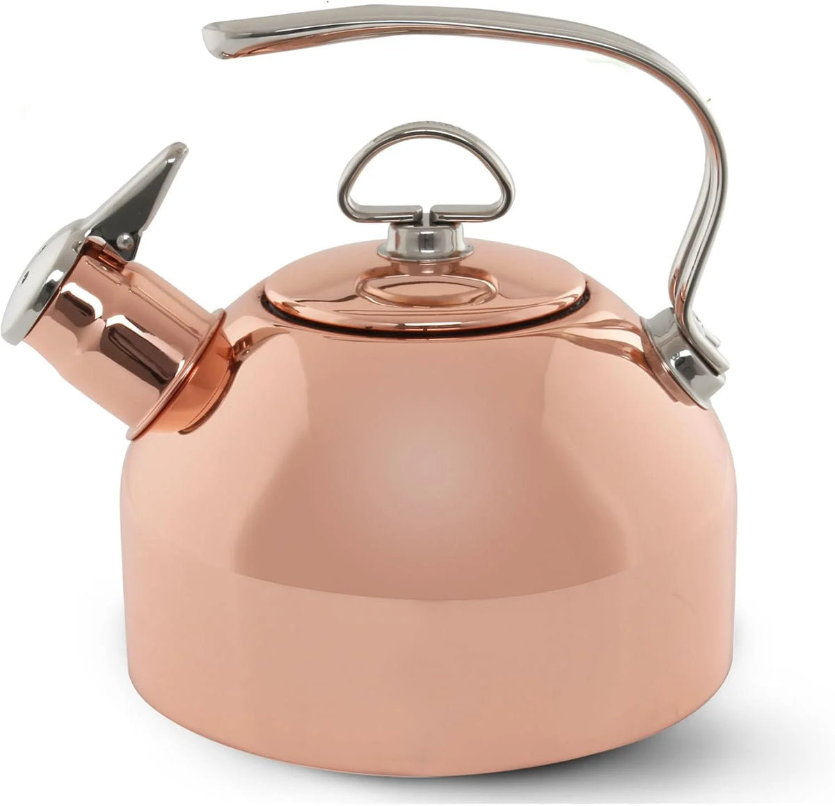 1.8 QT Food Grade Pure Copper Teakettle I64093