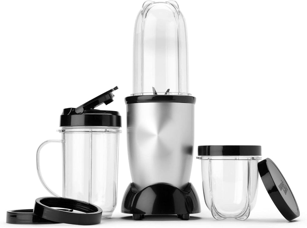 11 Piece Personal Blender Silver Black P41527