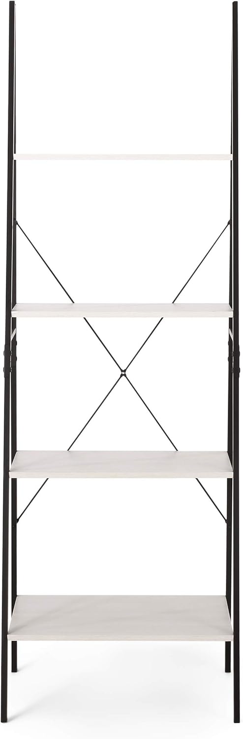 Black + White Bookcase F5553