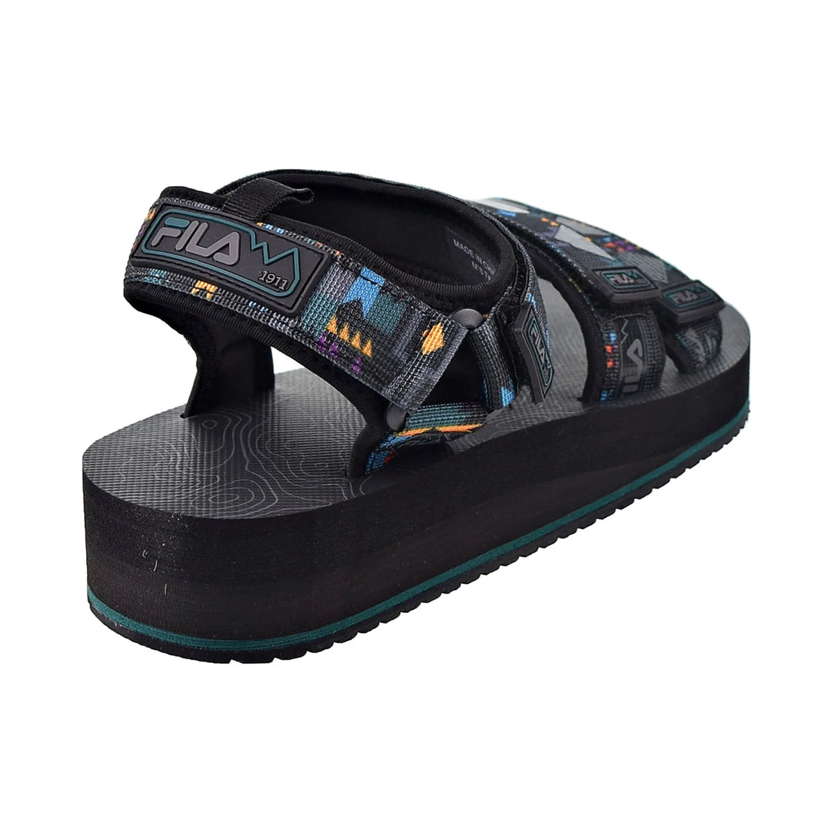 Black-June Bug-Saffron Sandals R716646