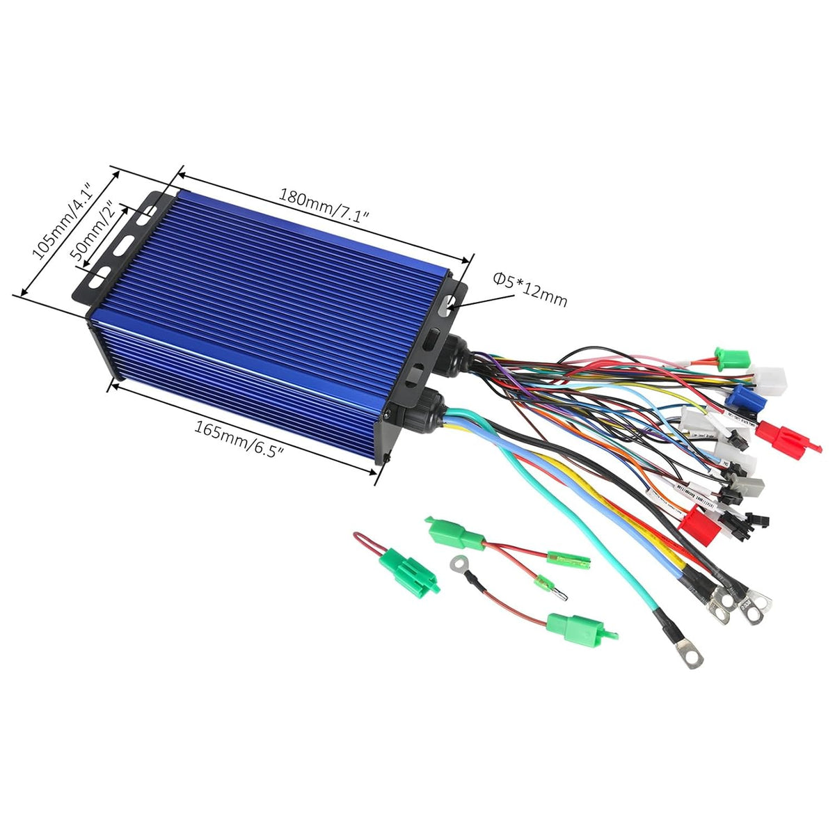 72V 3000W Brushless Motor Kit with LCD Display K145