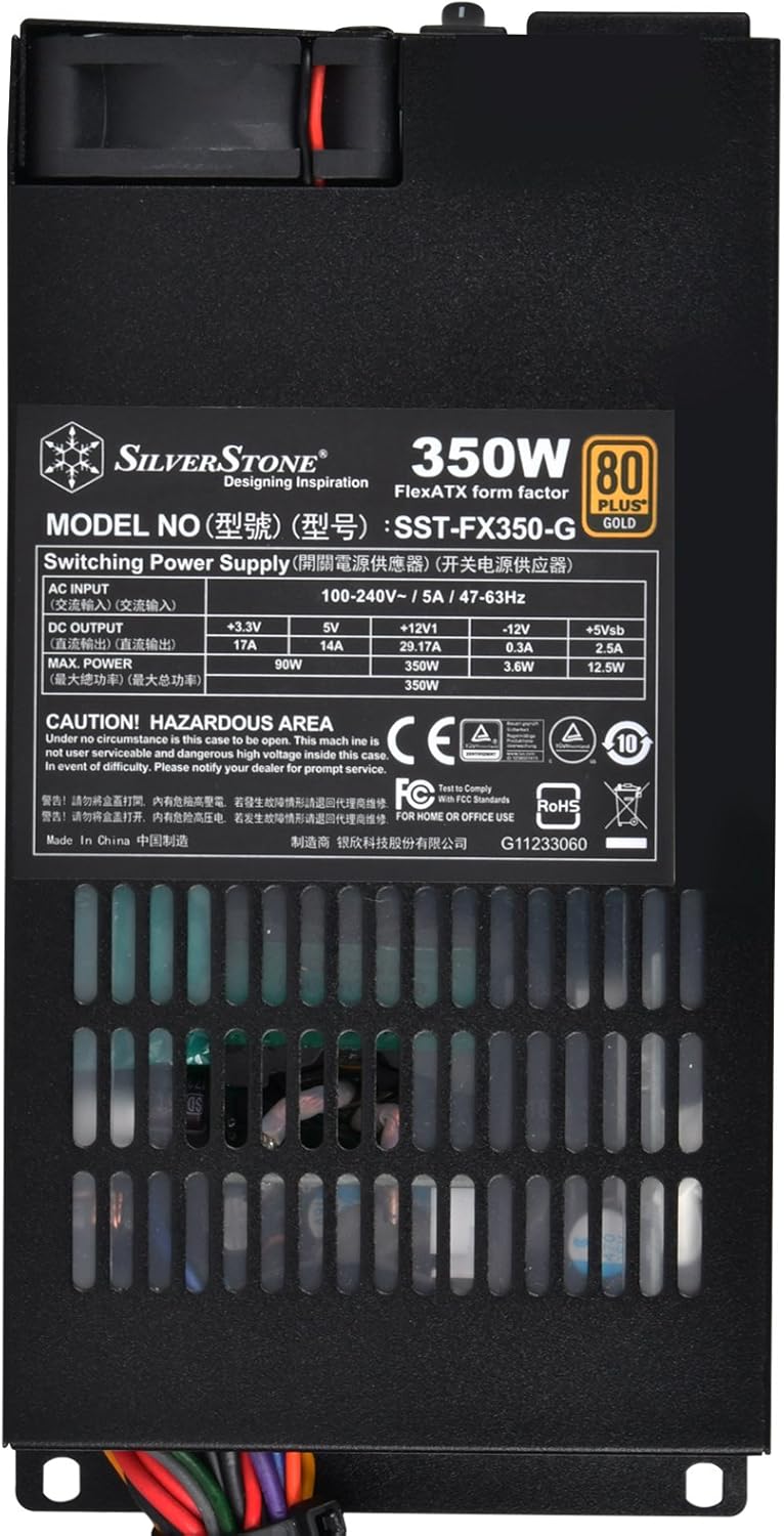 350 Watt Flex ATX Power Supply 80 Plus Gold I3104