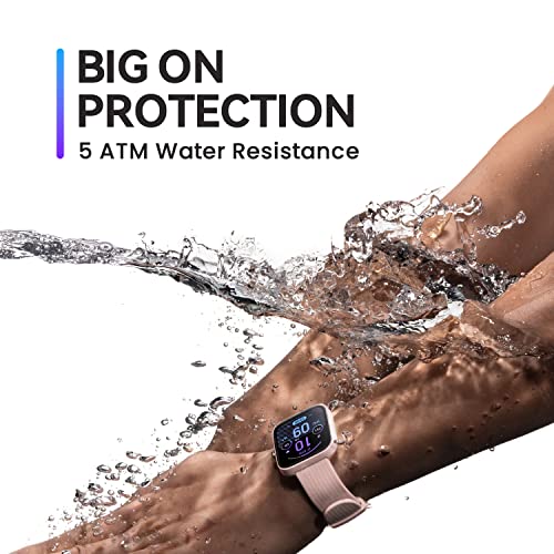 Black Smart Watch with 1.69 inch Display, 14-Day Battery Life, Blood Oxygen Heart Rate Monitor F228