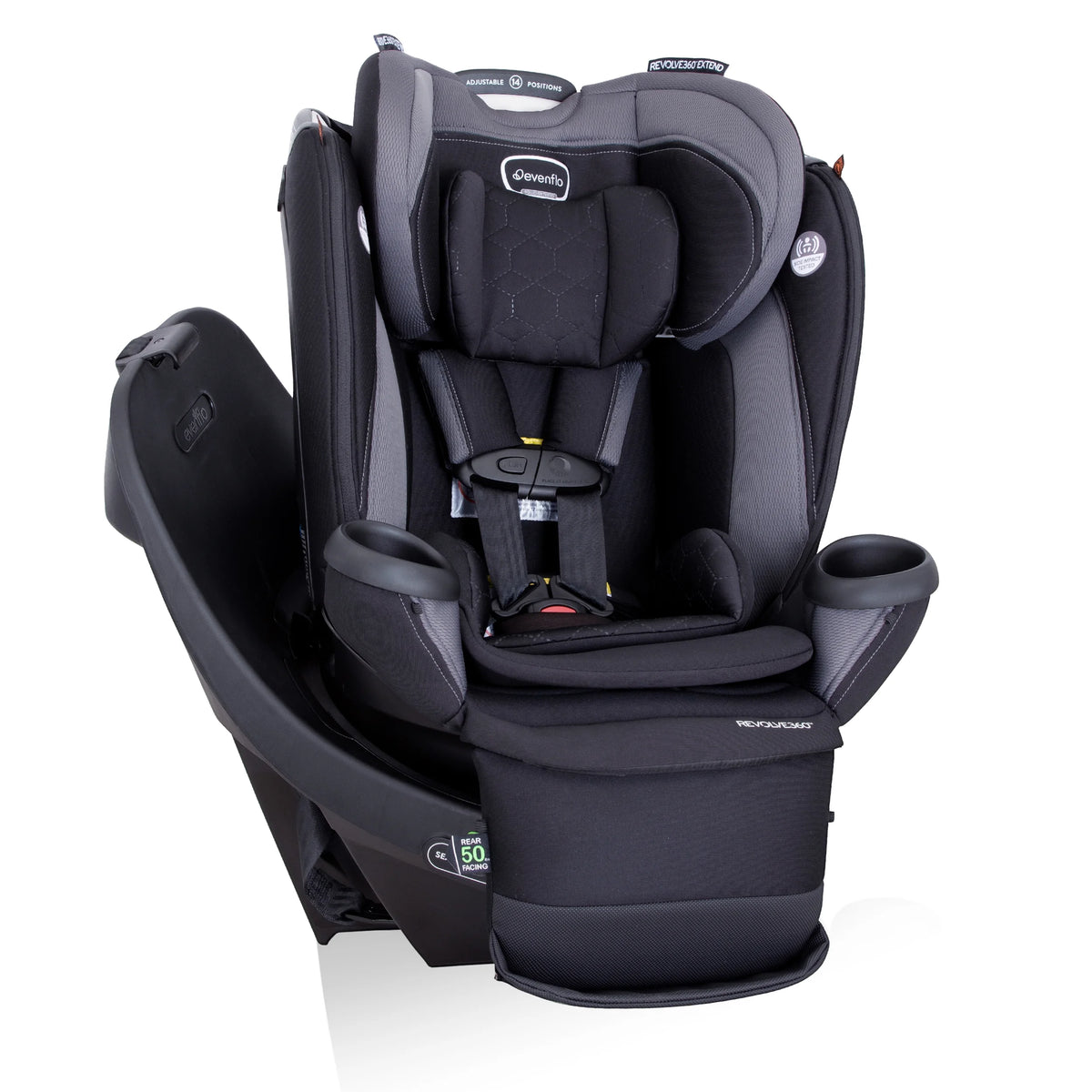 All-in-One Rotational Car Seat with Quick Clean Cover S125