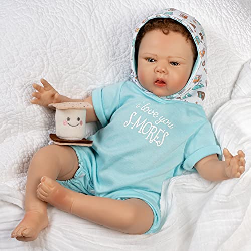 Realistic Reborn Toddler Doll with 7 Accessories J307168
