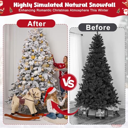 Self-Adhesive Fake Snow Flocking Powder for Christmas Tree N259