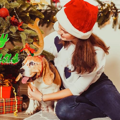 Dog Antlers Headband Christmas Outfit A8719