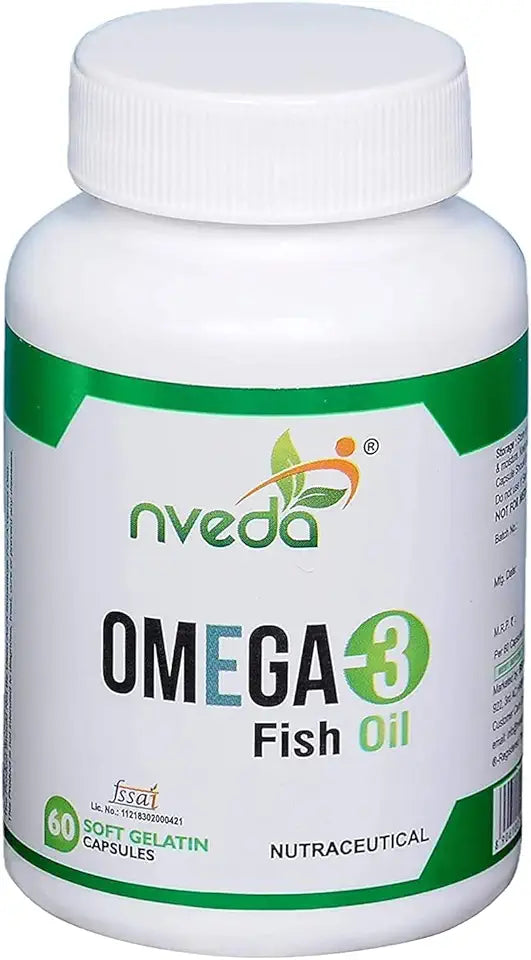 Omega 3 Fish Oil 1000 mg 60 Softgels R586829