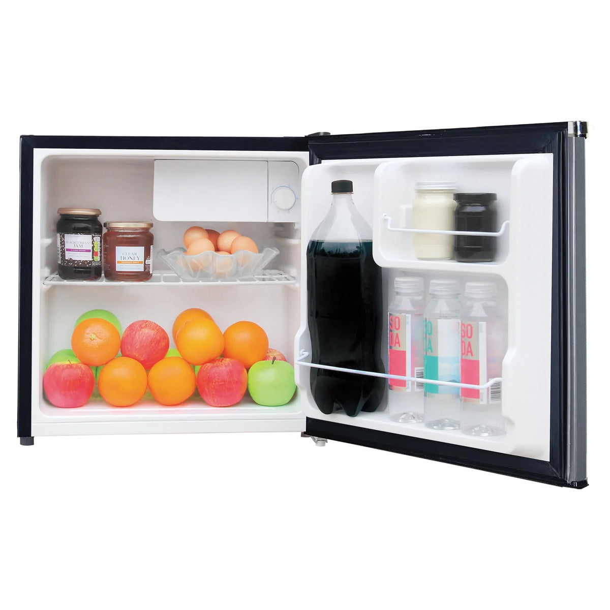 1.8 Cu. ft. Retro Refrigerator with Chrome Trim S46574