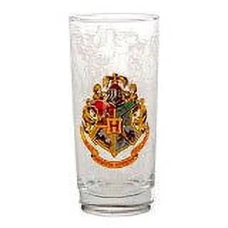 Harry Potter Hogwarts Crest Tea Glass G19097