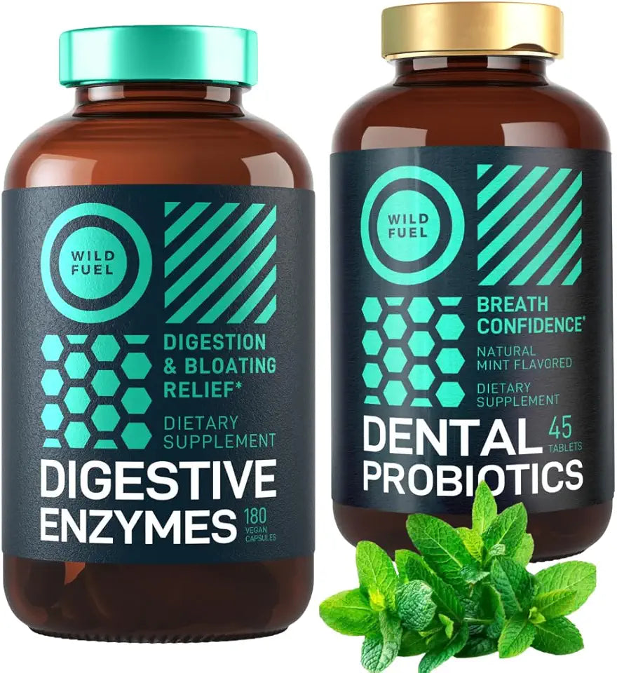 Probiotics and Digestive Enzymes with Prebiotics Bundle H29438