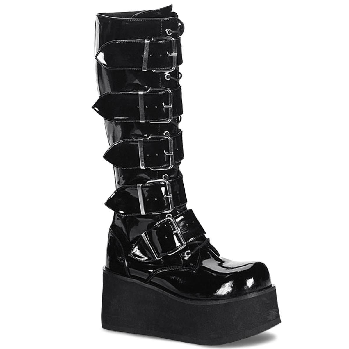 Black Patent Boots Y20267