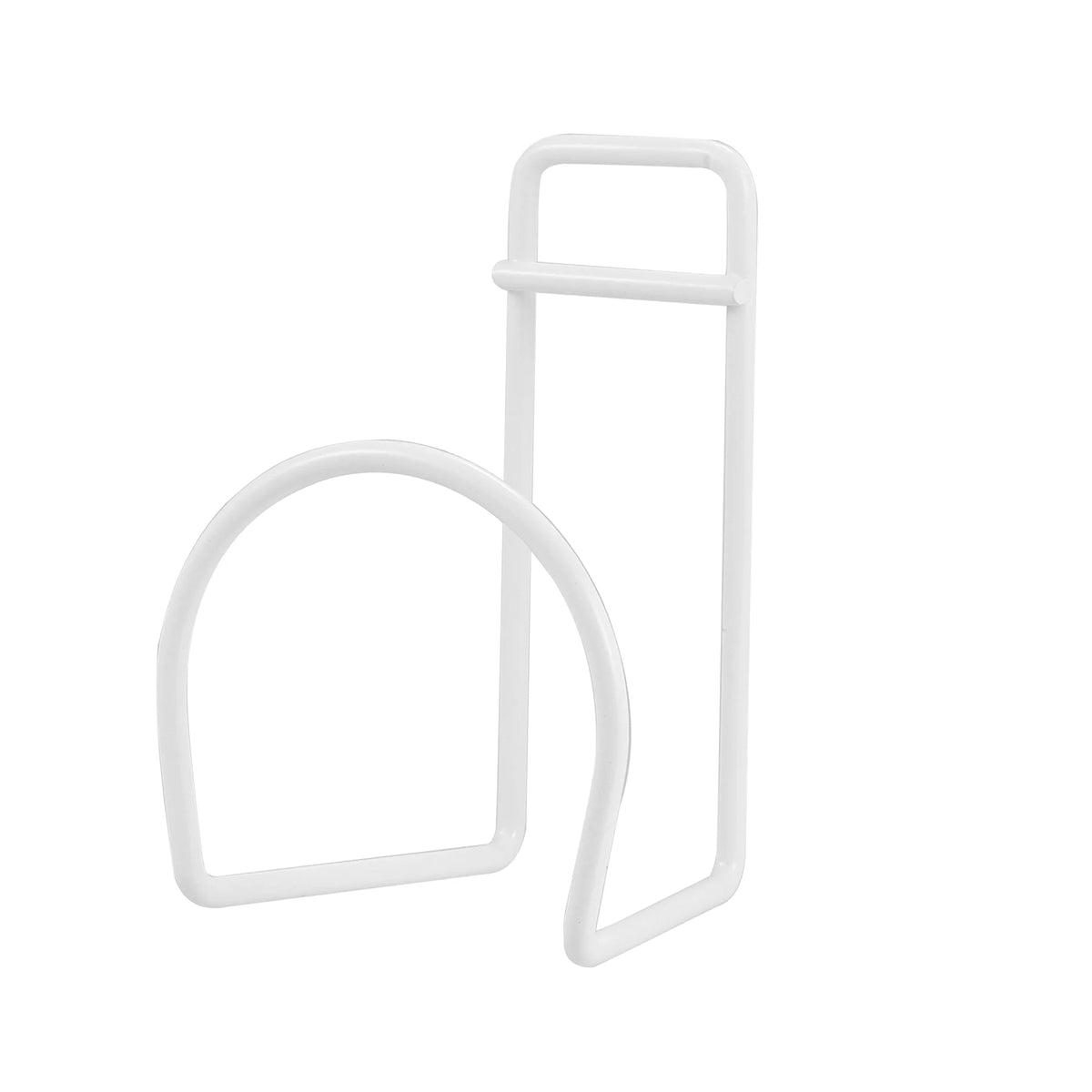 4pcs White Wall Mounted Motorcycle Helmet Rack I389