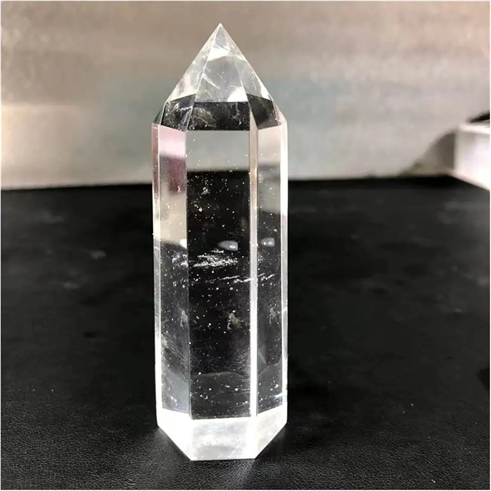 Clear Quartz Crystal Point Towers 2pcs R805