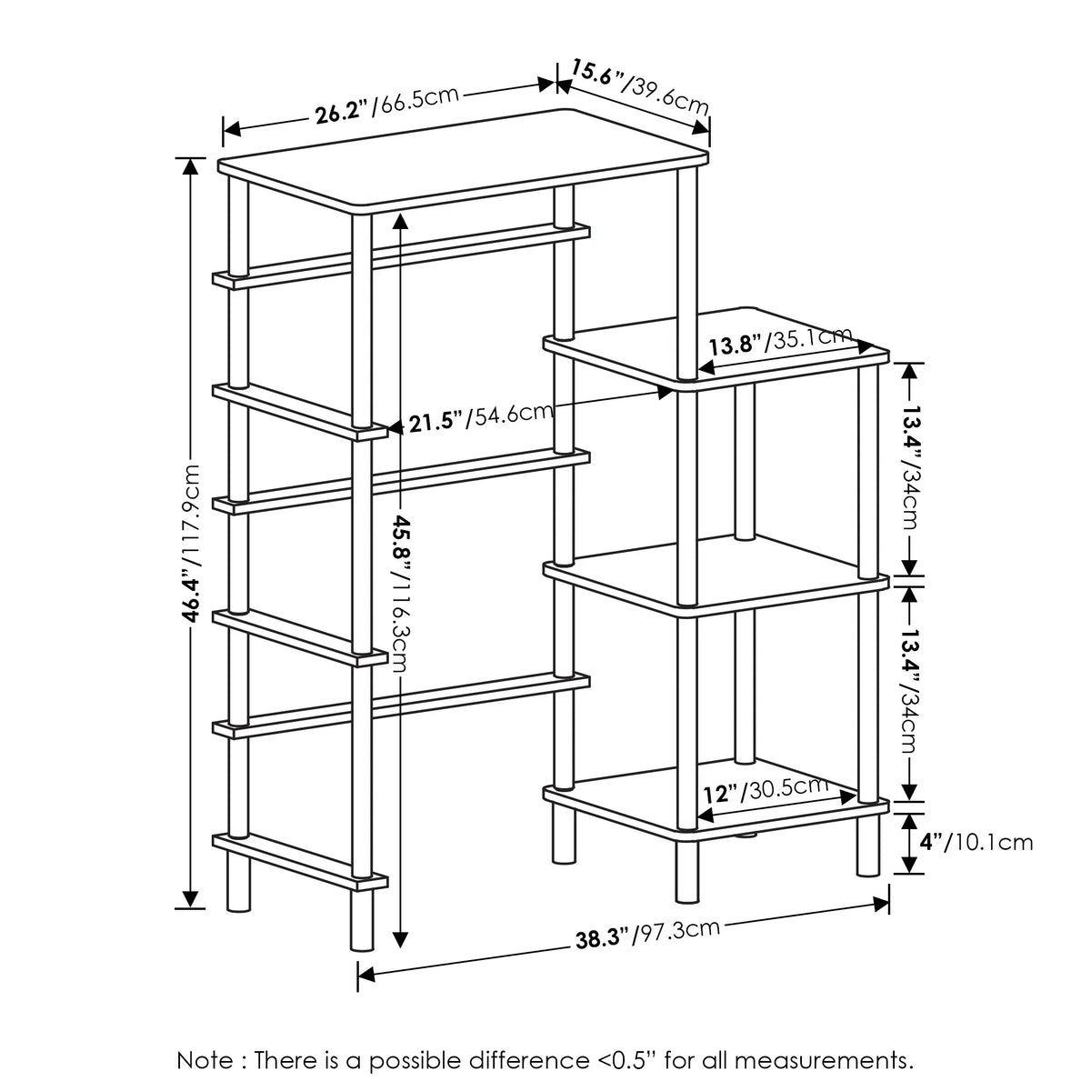 Tall Kitchen Storage Shelf X161430