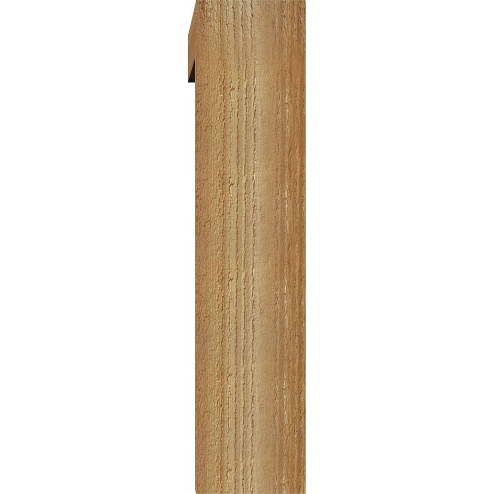 4x22W x 18x22D x 18x22H Western Red Cedar Bracket with Offset Brace Y70664