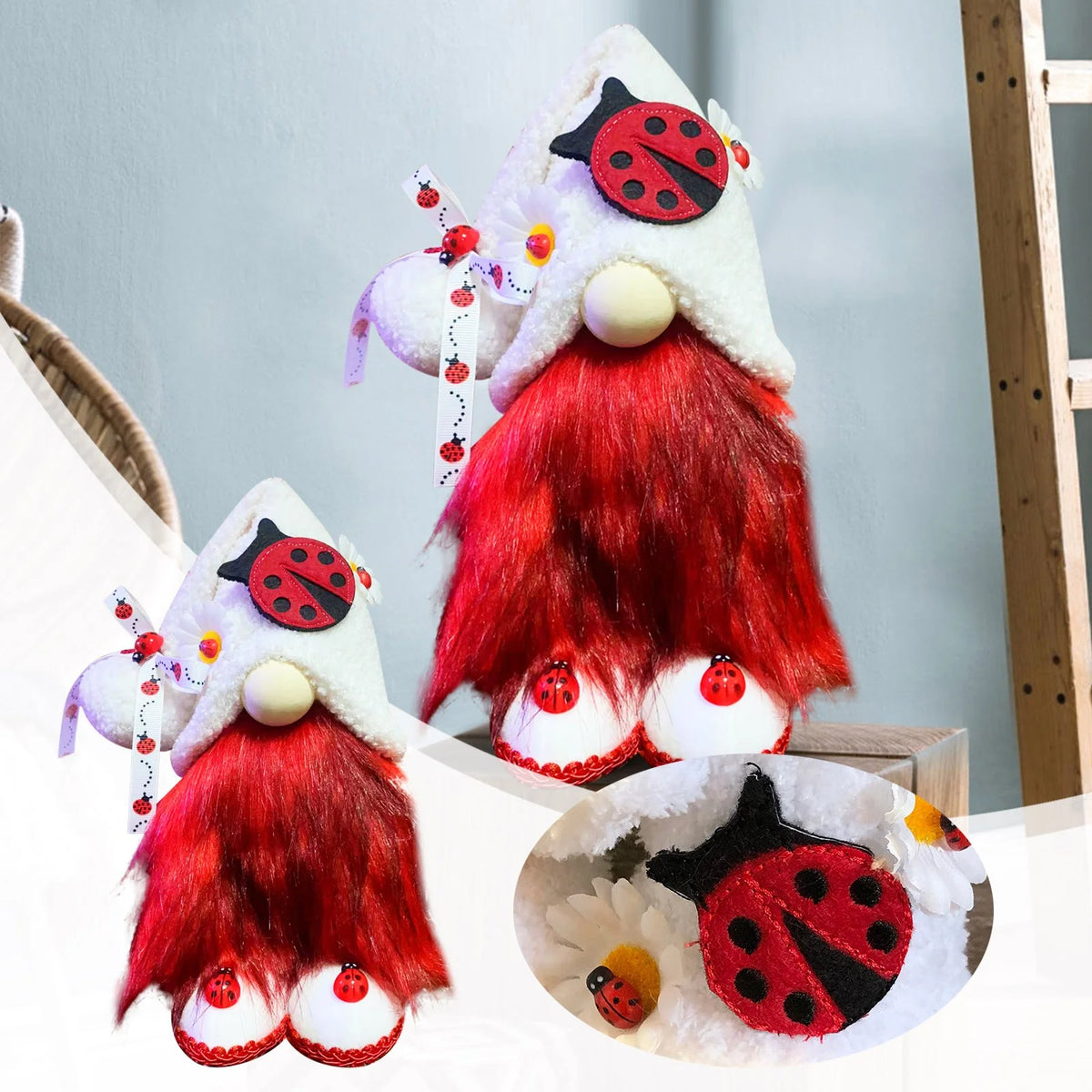 Holiday Ornament Doll Decorations B4823