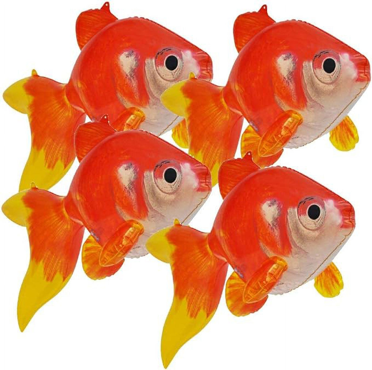 Gold Fish Inflatable 20 inch Pack of 4 I84152