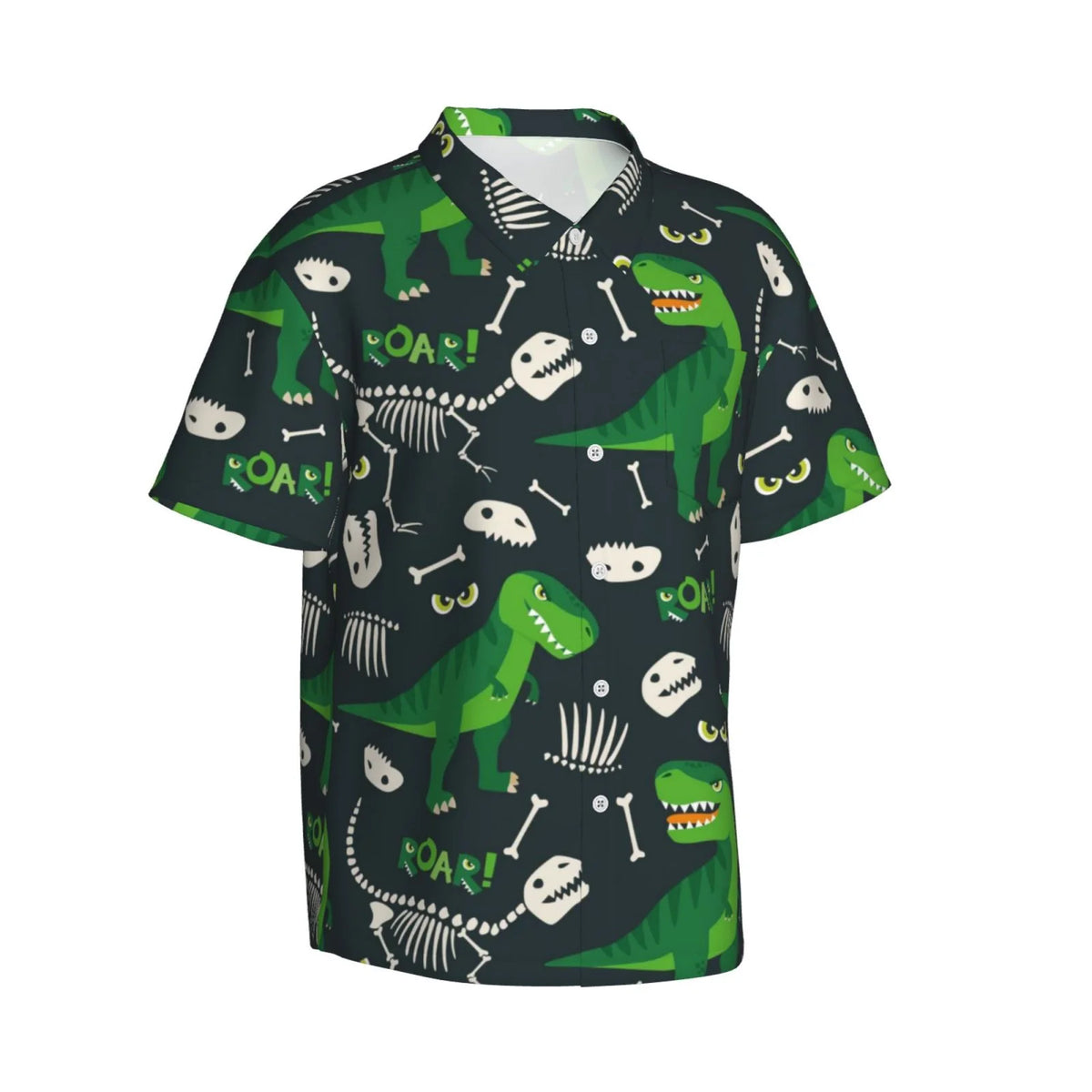 Hawaiian Shirt Men Casual Button Down Short Sleeve B689003