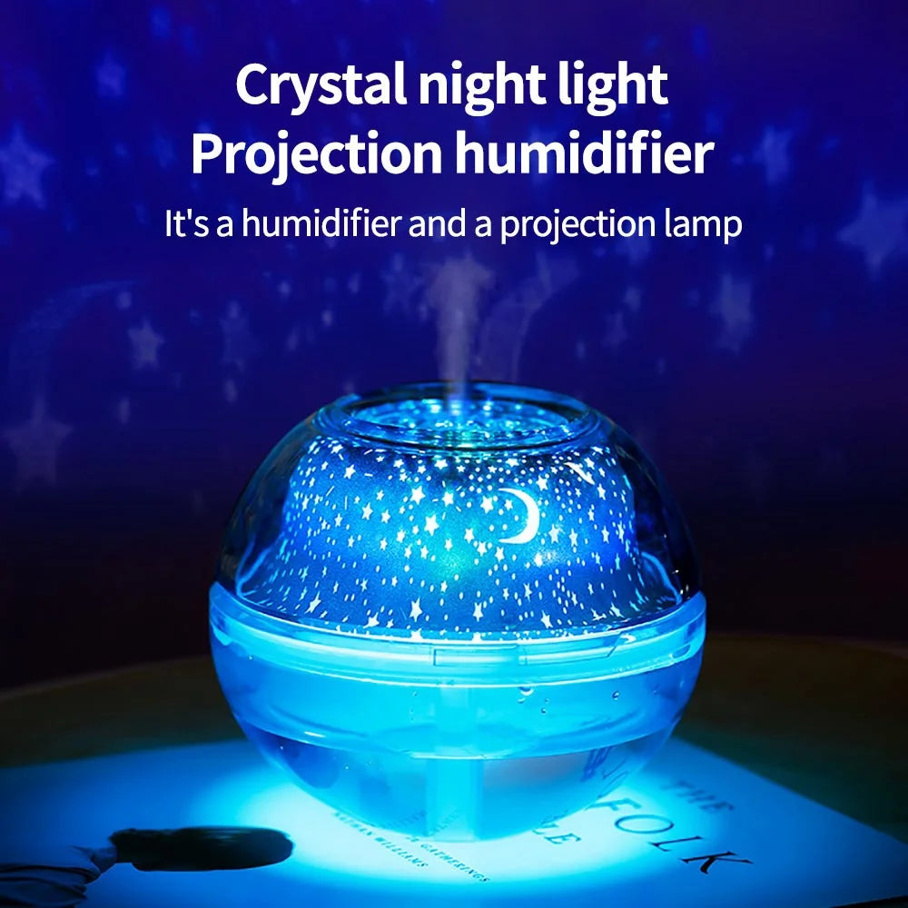 500ml USB Mini Air Humidifier With Night Light D305