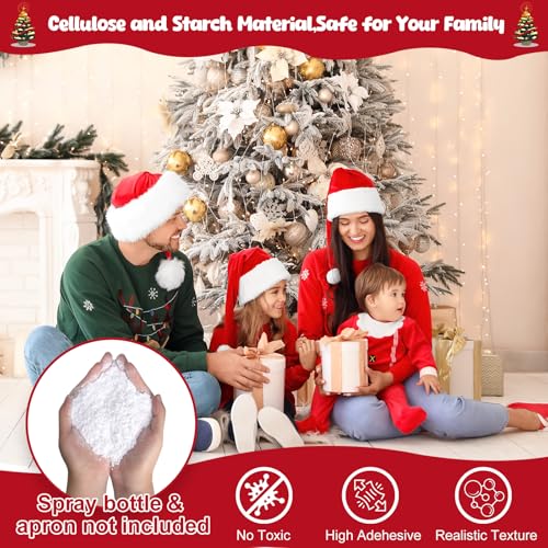Self-Adhesive Fake Snow Flocking Powder for Christmas Tree N259