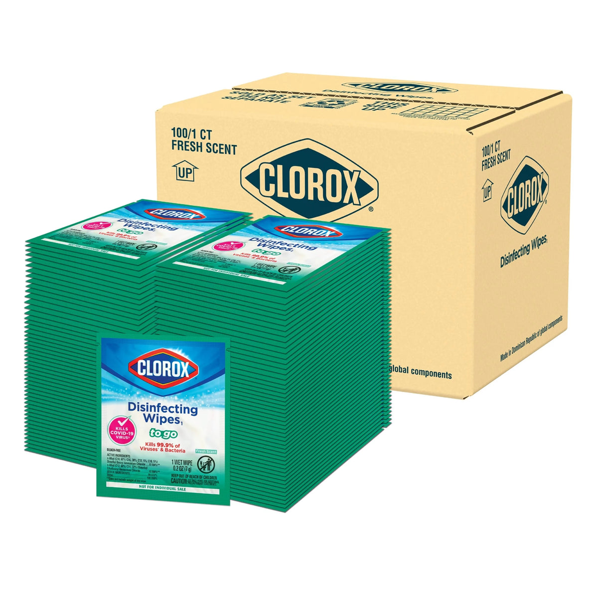 Bleach-Free Disinfecting Wipes, 100 Count R21805