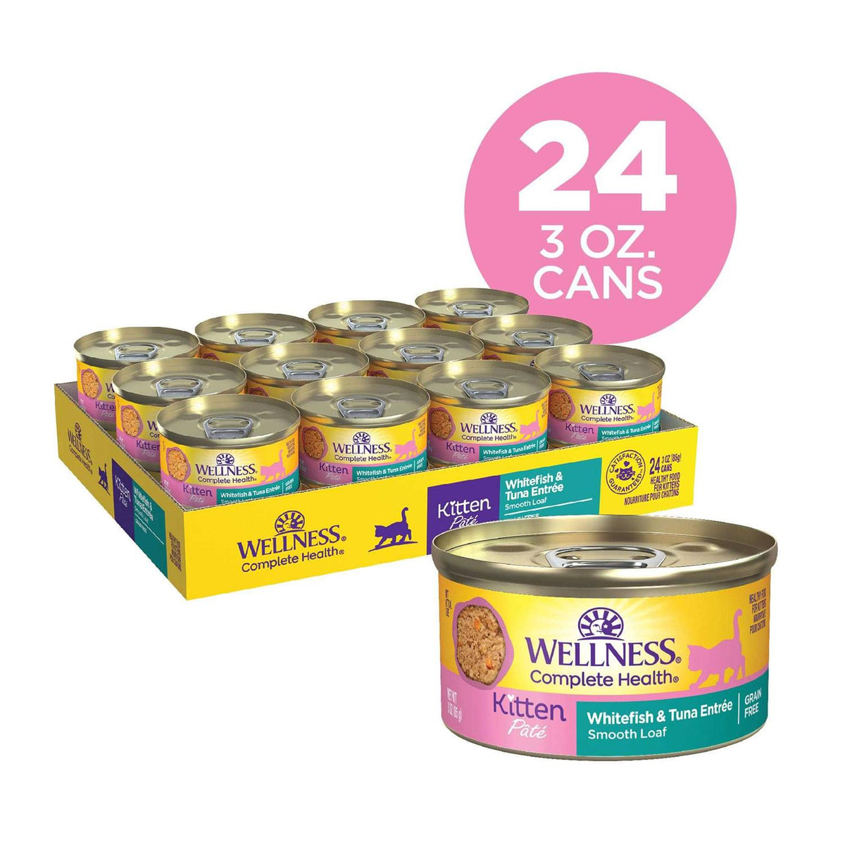 Whitefish & Tuna Wet Cat Food T780