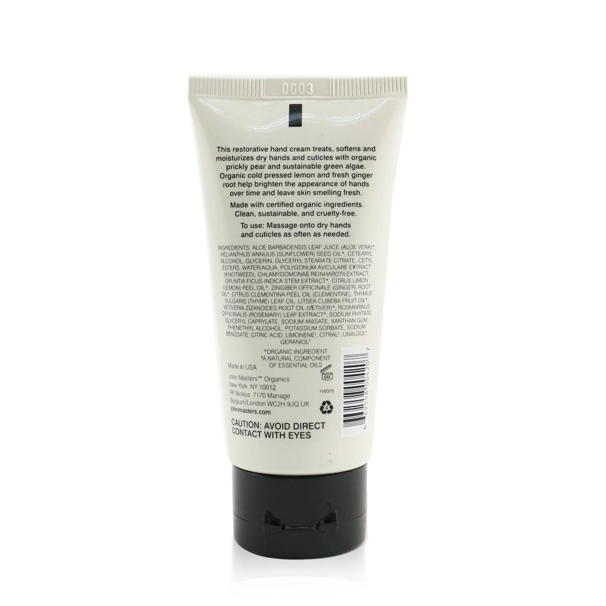 Hand Cream With Lemon & Ginger 60ml R1264