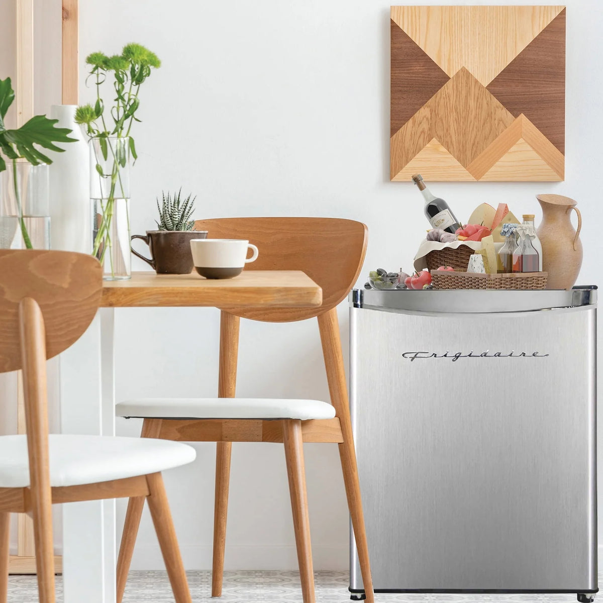 1.8 Cu. ft. Retro Refrigerator with Chrome Trim S46574