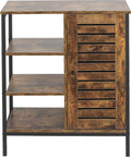 White 4 Drawer Wood Bathroom Floor Storage Cabinet S354359