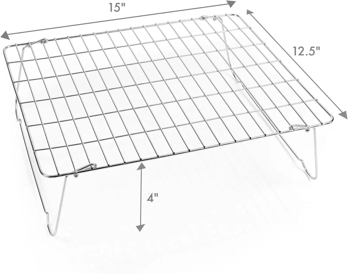 Stainless Steel Accessory Shelf With Folding Legs R2263