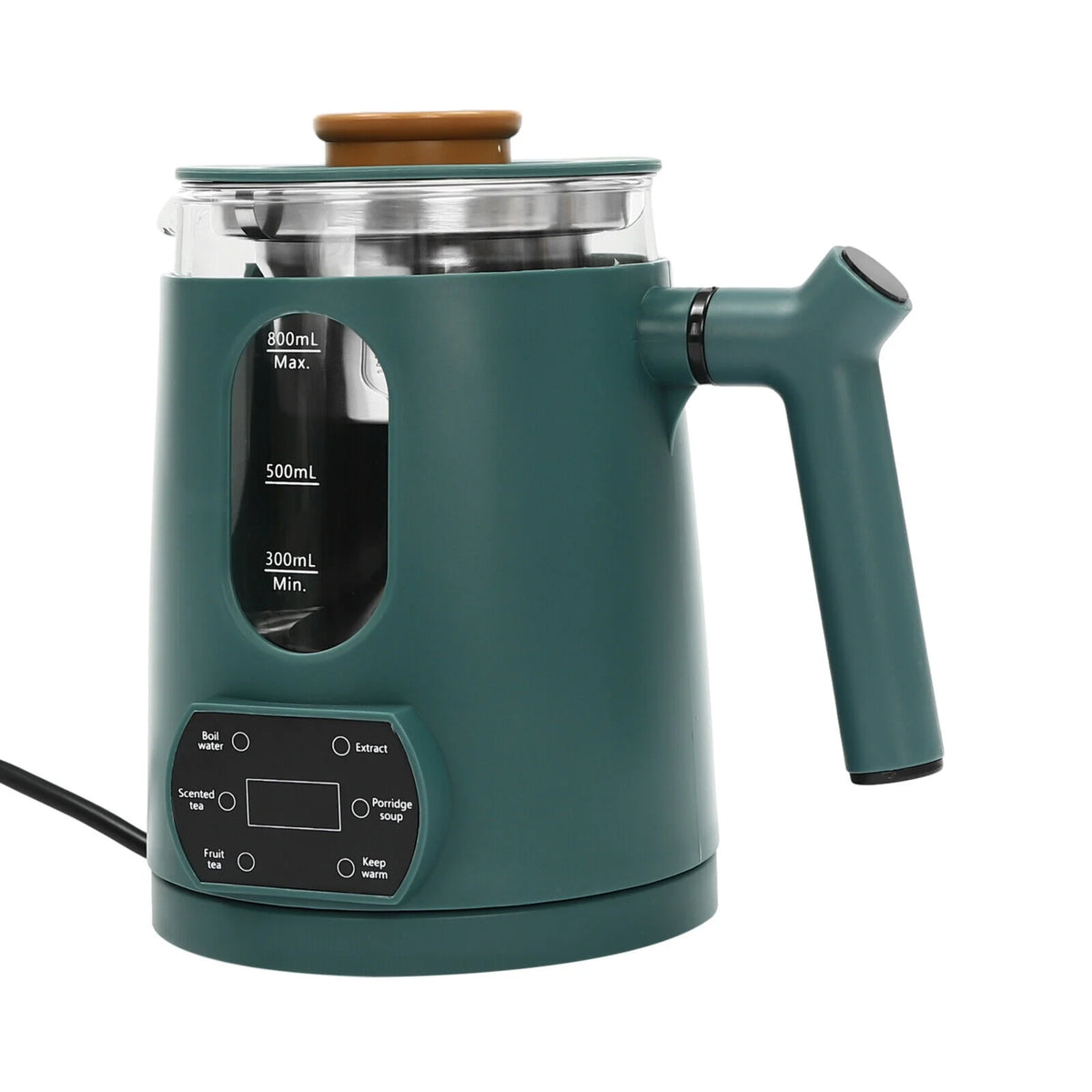 Stainless Steel Electric Water Kettle 600W Green X8161
