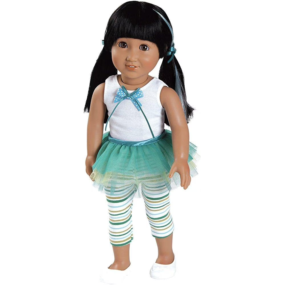 Jasmine 18" Vinyl Fashion Play Doll with Open/Close Eyes M697