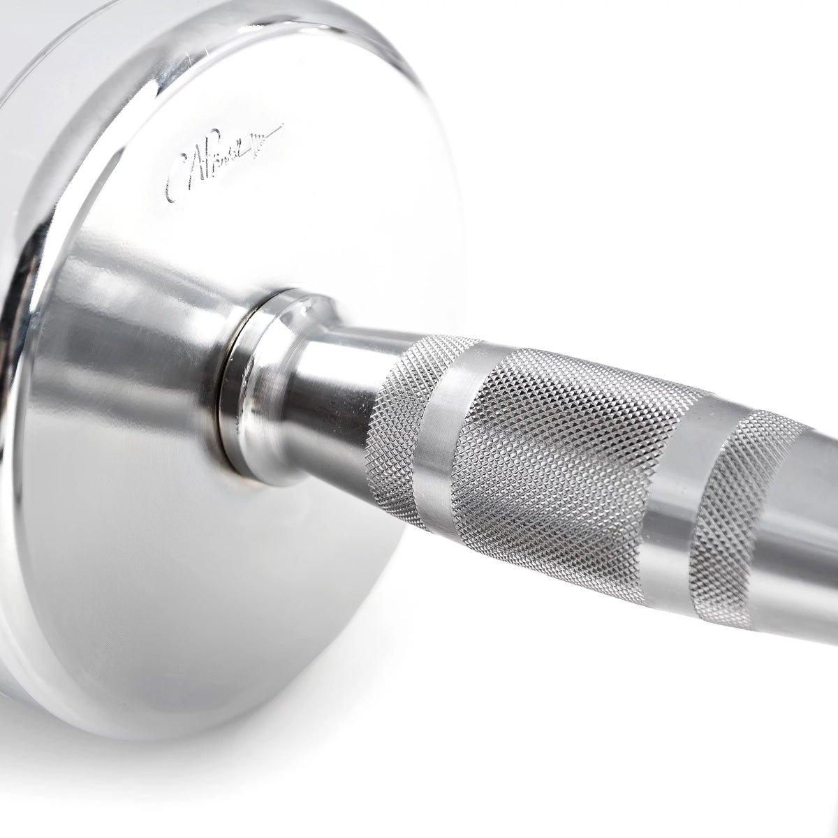 Chrome Dumbbell with Contoured Handle, 40 lbs X19703