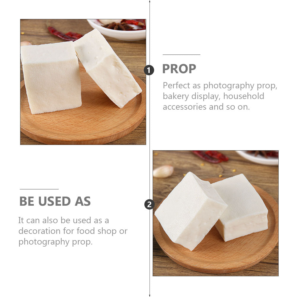 2 Pcs PVC Artificial Food Toy Models V393