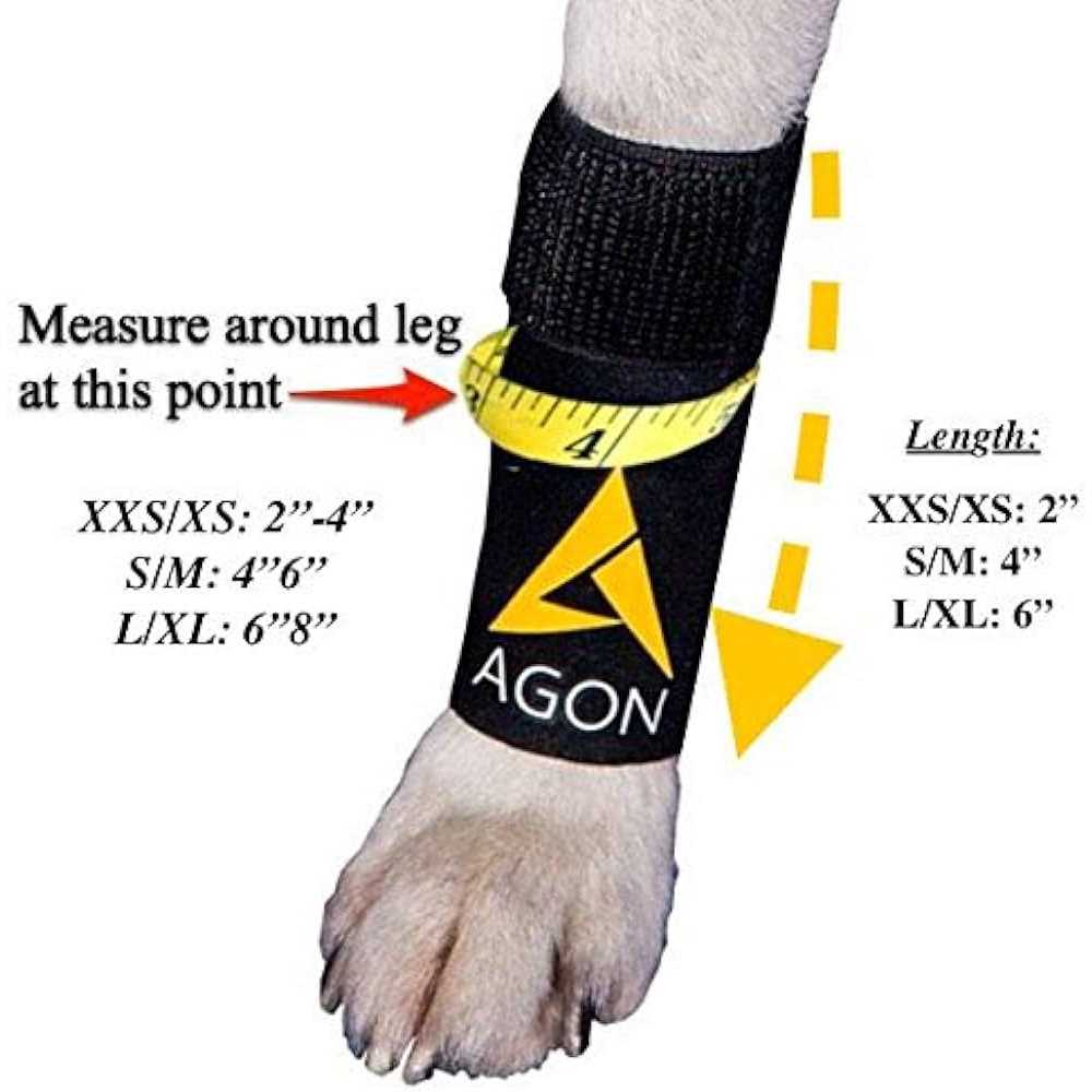 Dog Front Leg Brace Paw Compression Wraps C7626