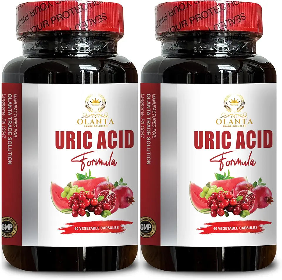 Uric Acid Support Supplement 2 Bottles I969421