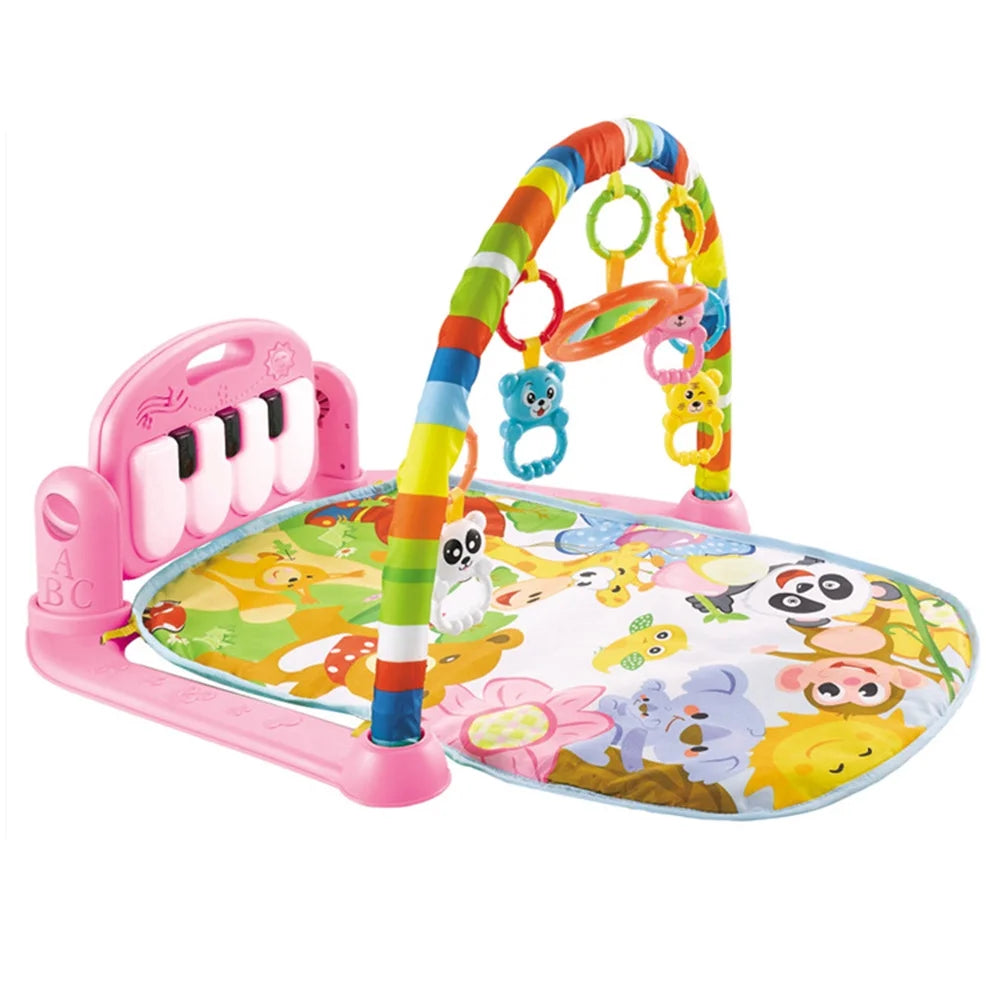 Playmat Kick and Play Piano Gym with Hanging Mirror Y20110